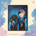 Load image into Gallery viewer, Custom Step Brothers Pet Portrait