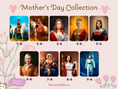 Load image into Gallery viewer, Regal Family Pet Portrait – A Royal Mother’s Day Gift