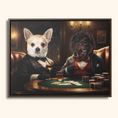 Load image into Gallery viewer, Custom Pet Poker Portrait