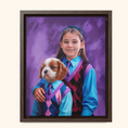 Load image into Gallery viewer, Step Sister Pet Portrait – Matching Outfits