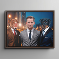 Load image into Gallery viewer, Stylish Suits - Custom human and pet portrait