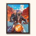 Load image into Gallery viewer, Biker duo | Custom Biker Portrait