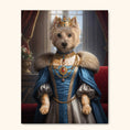 Load image into Gallery viewer, Regal Elegance | Custom Pet Queen Portrait