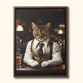 Load image into Gallery viewer, Classy Bartender | Custom Pet Portrait