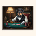 Load image into Gallery viewer, Custom Poker Night Pet Portrait – The Ultimate High-Stakes Pet Art
