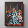 Load image into Gallery viewer, Regal Family Pet Portrait – A Royal Mother’s Day Gift