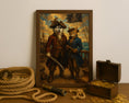 Load image into Gallery viewer, Custom Pirate Pet Portrait – Dog & Cat Adventure at Sea