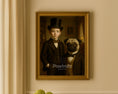 Load image into Gallery viewer, Victorian Boy and Pet Vintage Canvas Art