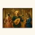 Load image into Gallery viewer, Renaissance Pet Music Portrait – Custom Dog & Cat Painting