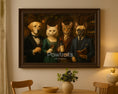 Load image into Gallery viewer, Wine Cellar Pets – Custom Dog and Cat Portrait with Elegant Wine Theme