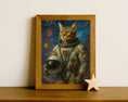 Load image into Gallery viewer, Galactic Explorer – Custom Astronaut Cat Portrait