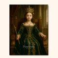 Load image into Gallery viewer, Royal Throne Girl Art