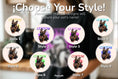 Load image into Gallery viewer, Choose your style - custom pet portrait design styles