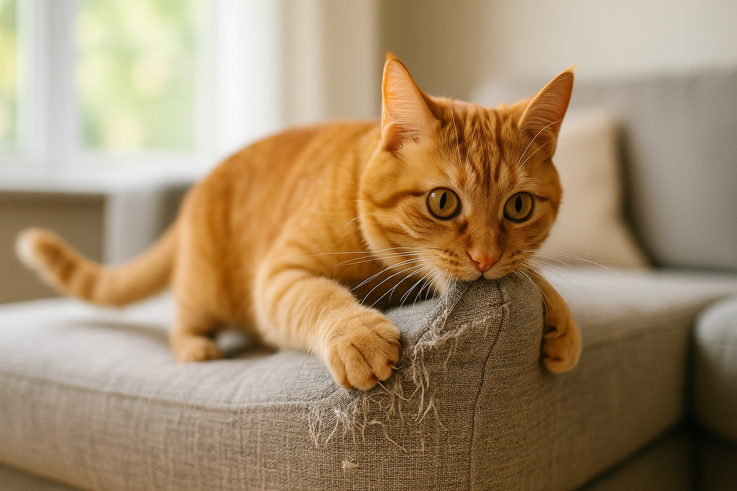 😼 How to Stop Your Cat from Destroying Your Home (and Still Love Them Deeply) 🛋️💔➡️💖
