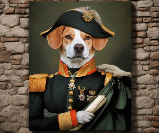 Noble Commander - Pet Canvas