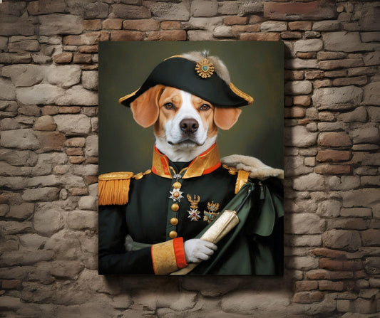 Noble Commander - Pet Canvas