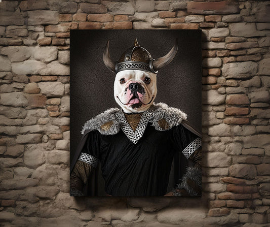 Viking Warrior - Pet Canvas