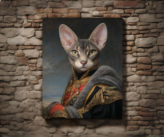 Noble Warrior - Pet Canvas