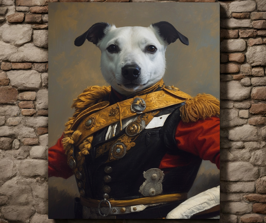 Warrior General - Pet Canvas
