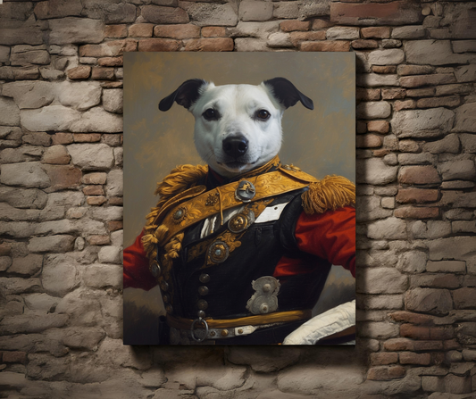 Warrior General - Pet Canvas