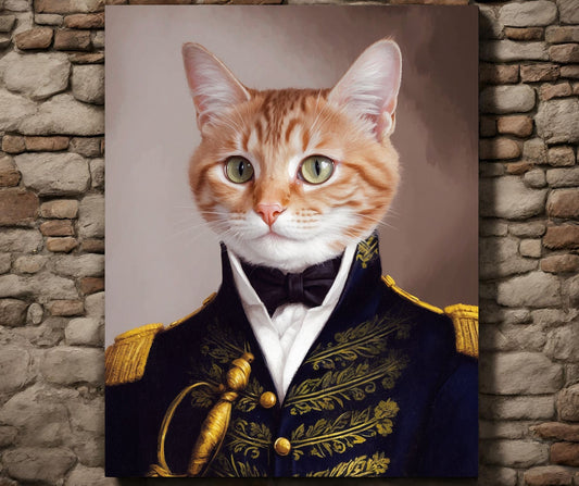 Royal Cat - Pet Canvas
