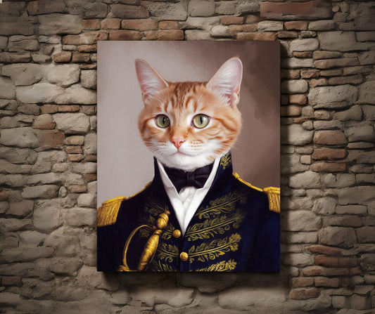 Royal Cat - Pet Canvas