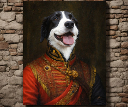 Crown Guardian - Pet Canvas