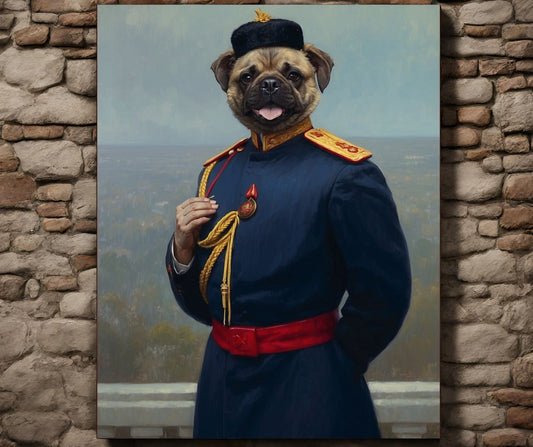 Royal General - Pet Canvas