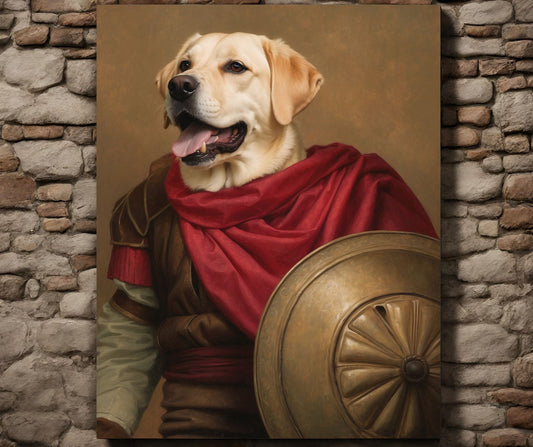 Royal Warrior - Pet Canvas
