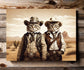 Old West Cowboys - Custom canva