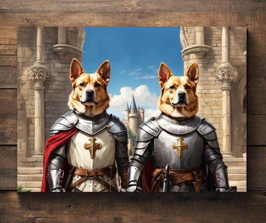 Royal Guardians - Custom canvas