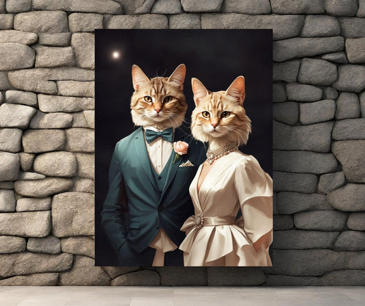 Elegant Couple - Custom canvas