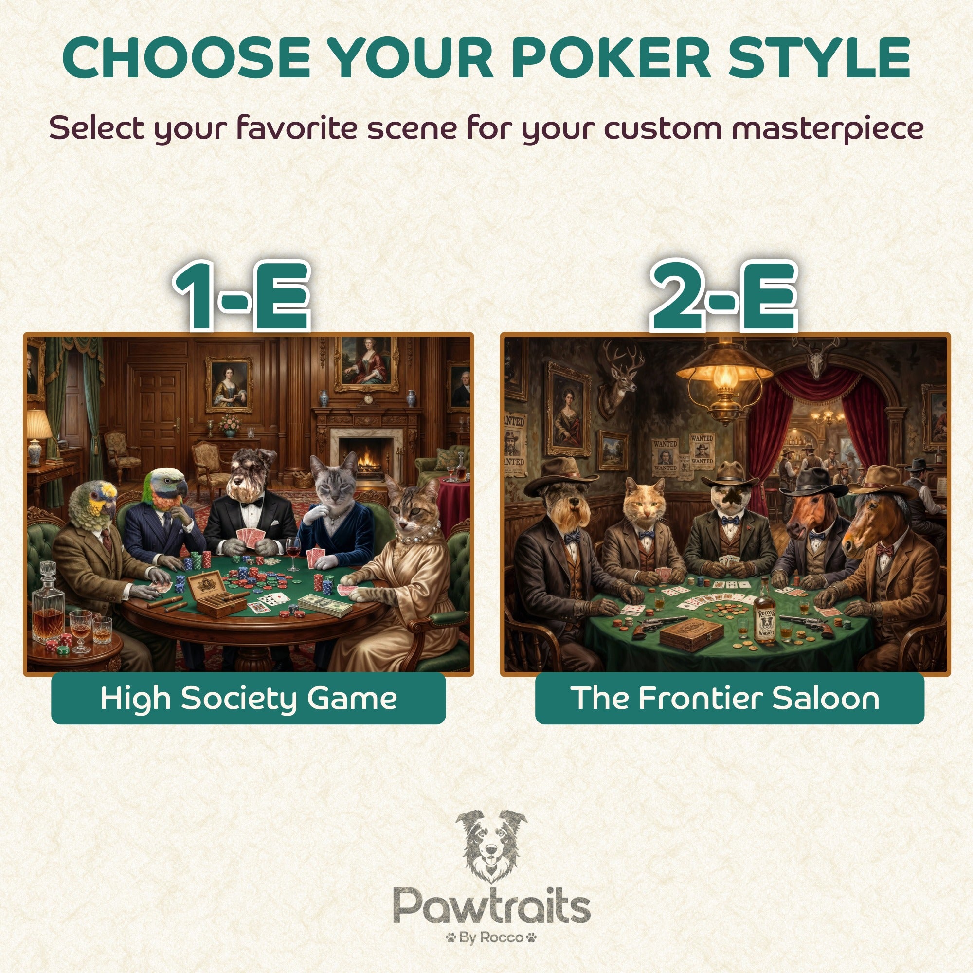 Poker Night Custom Portraits