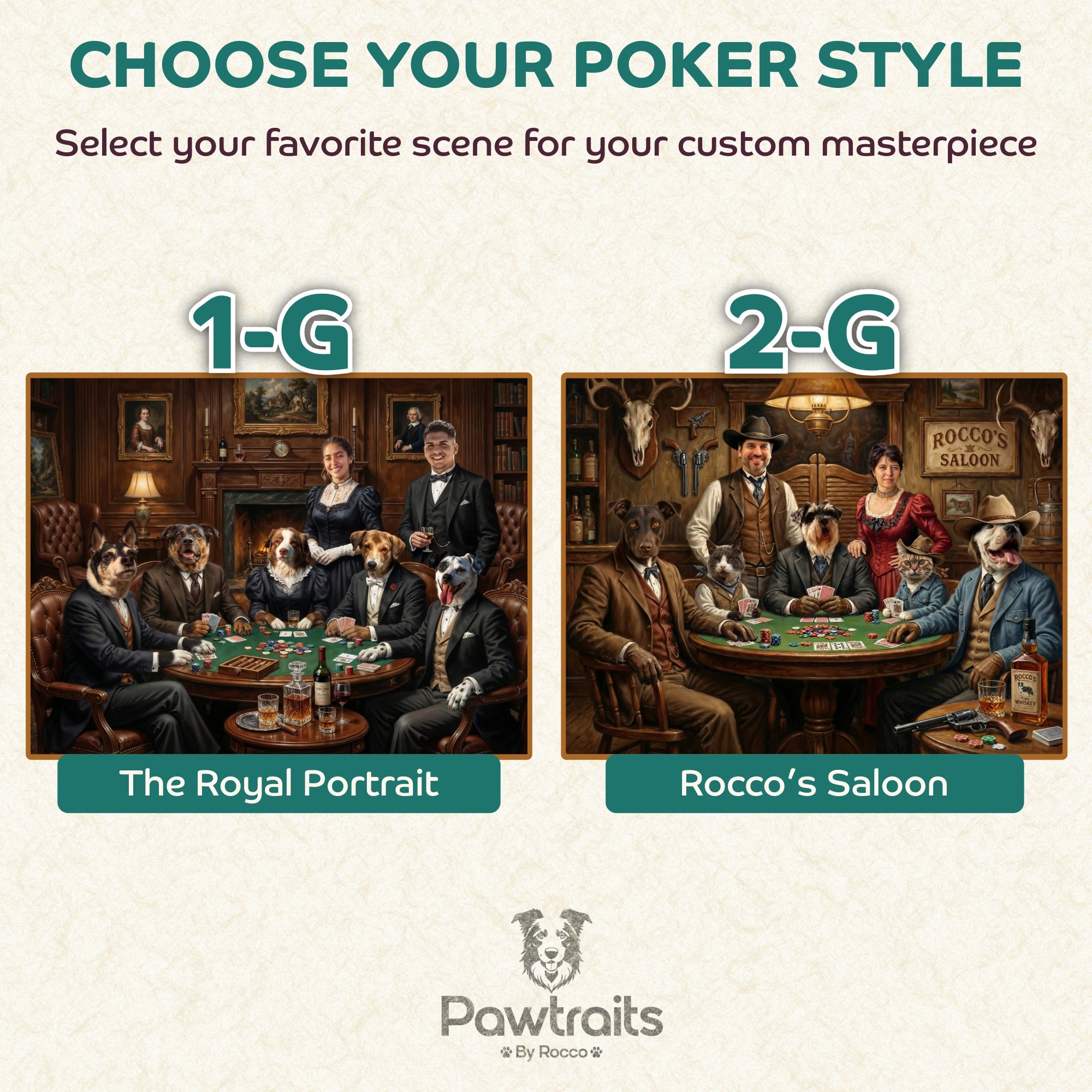 Poker Night Custom Portraits