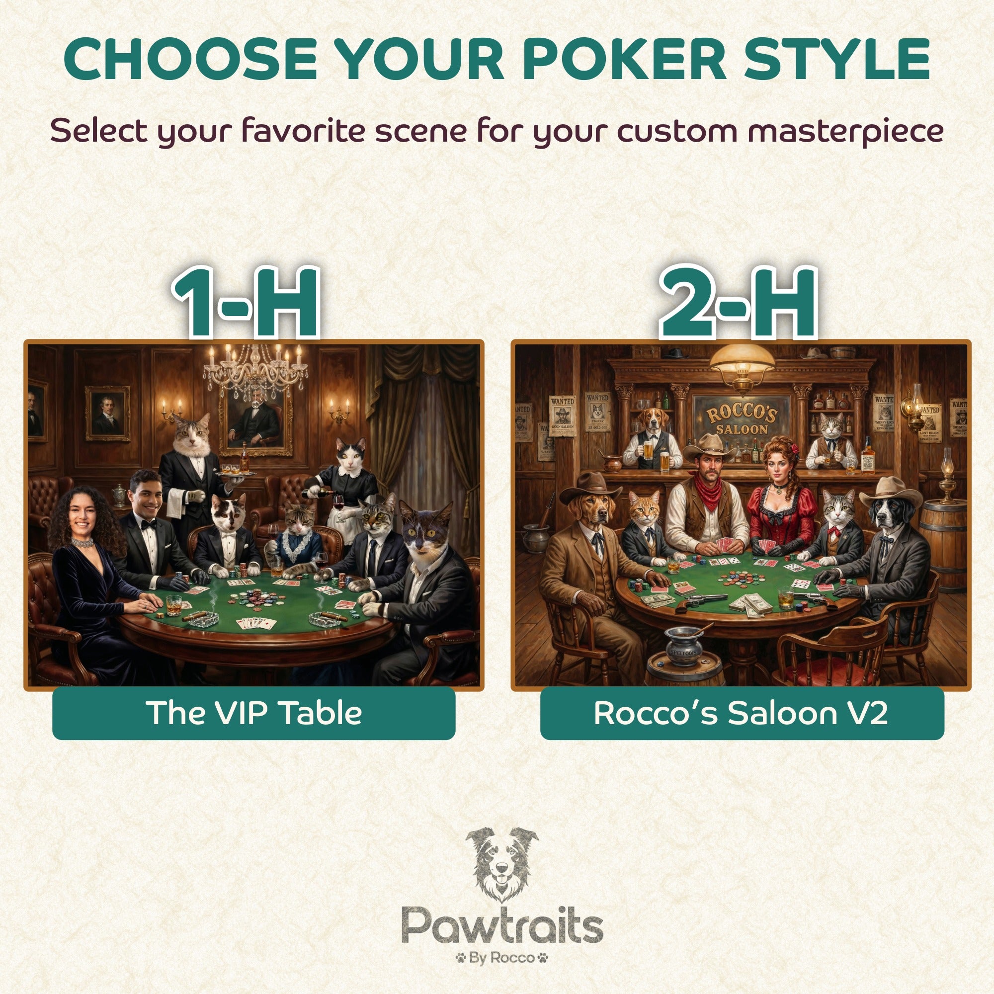 Poker Night Custom Portraits