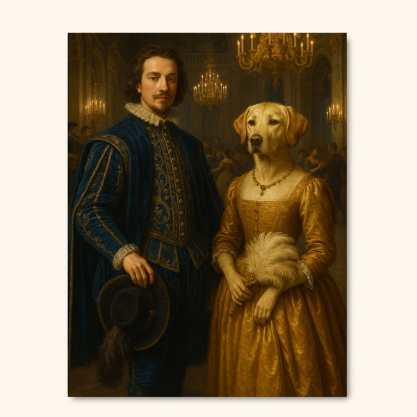 The Nobleman & The Lady – Renaissance Ballroom Portrait