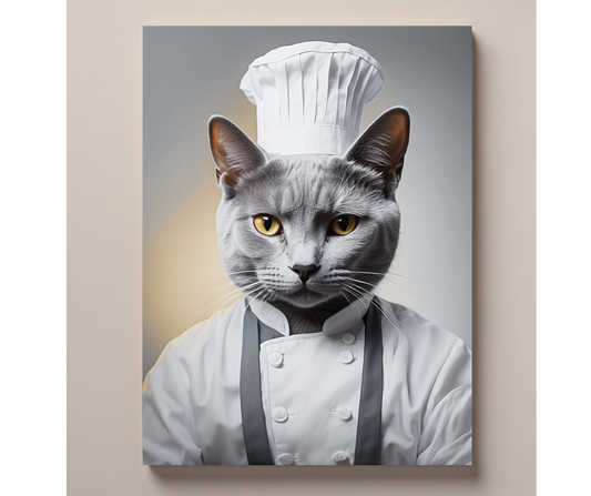 Paw Chef - Custom Canvas