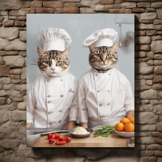 Chef Duo - Custom canvas