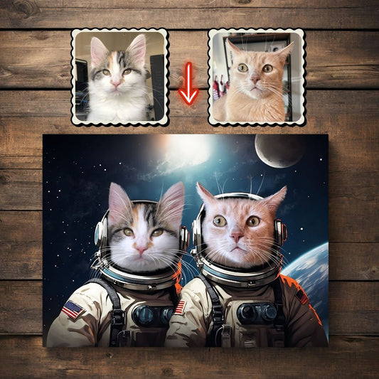 Space Duo - Custom canvas