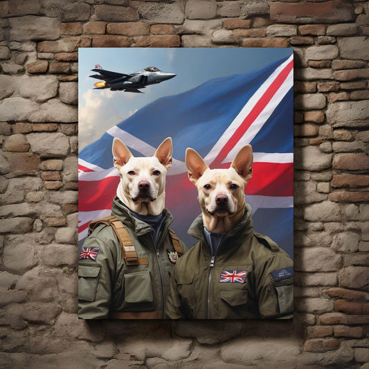 Royal Air Force Duo - Custom canvas