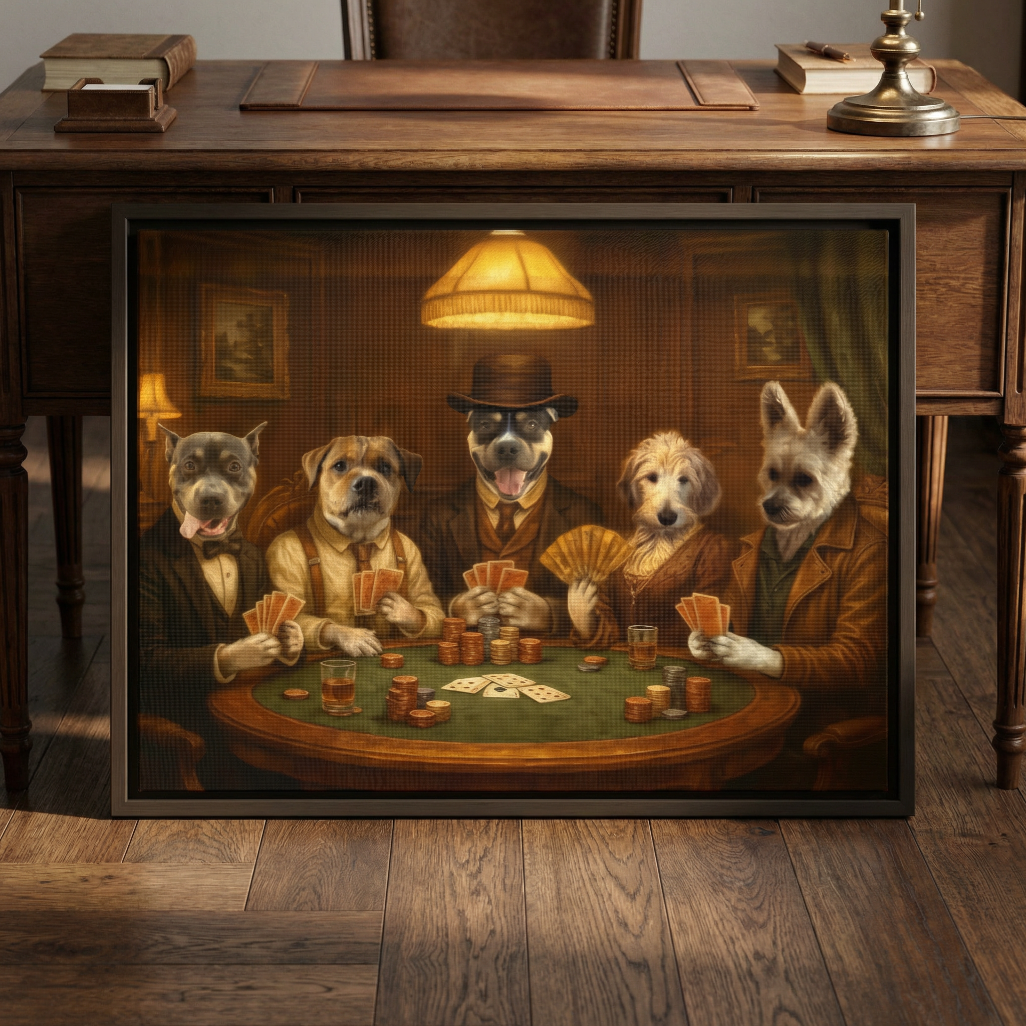 The 5 Poker Players