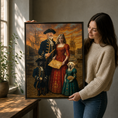 Load image into Gallery viewer, Custom Pirate Family & Pet Portrait – Personalized Artwork
