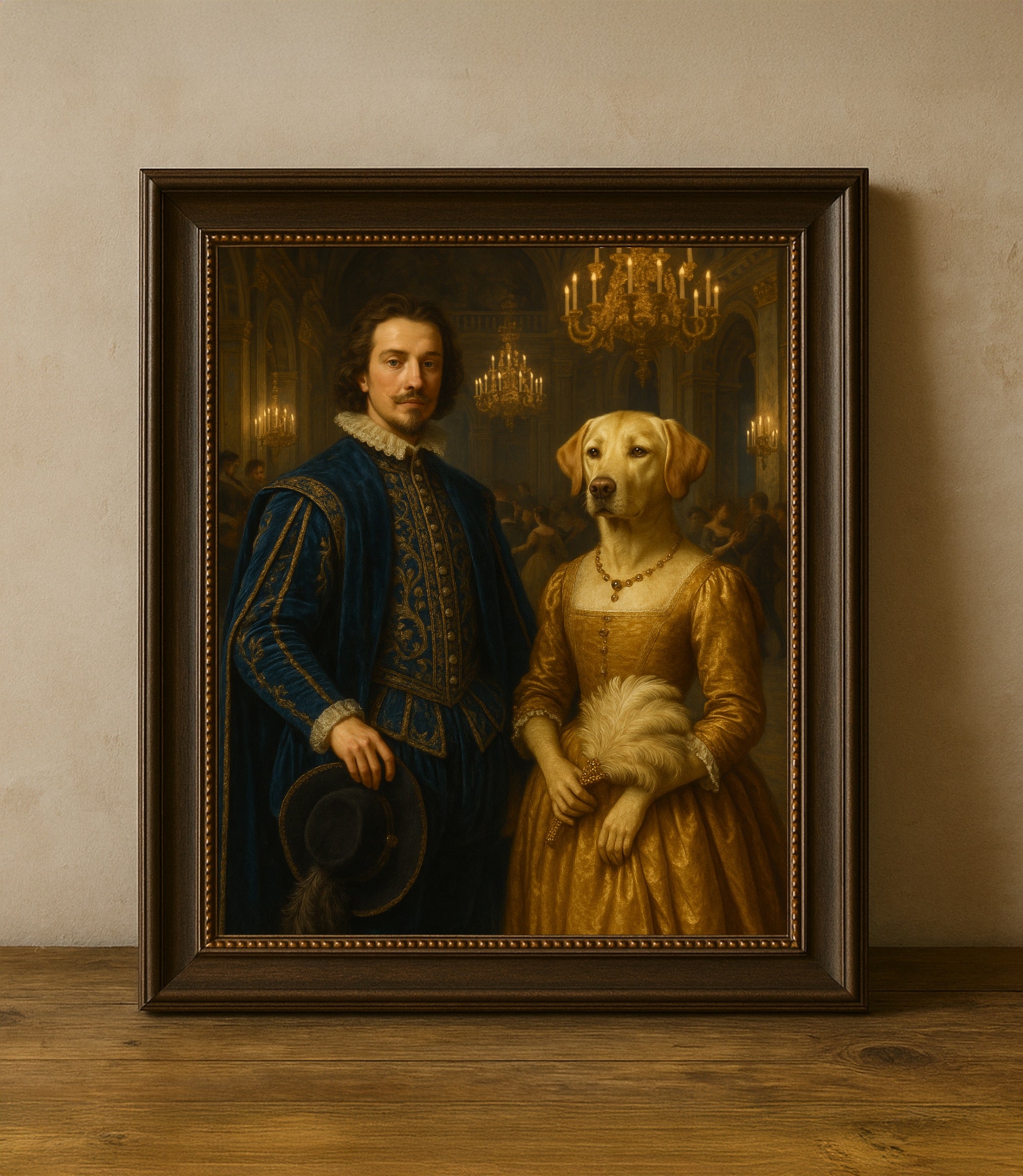 The Nobleman & The Lady – Renaissance Ballroom Portrait