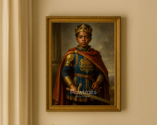 Royal Sword & Crown Art