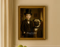 Load image into Gallery viewer, Victorian Boy and Pet Vintage Canvas Art
