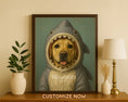 Load image into Gallery viewer, Shark Costume Pet Portrait – Custom Funny Animal Artwork
