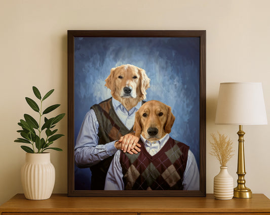Step Brothers Custom Pet Portrait