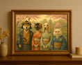 Load image into Gallery viewer, Japanese Kimono Pets – Custom Portrait of Dogs and Cats in Traditional Garden
