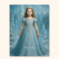 Load image into Gallery viewer, Ice Princess Portrait Canvas
