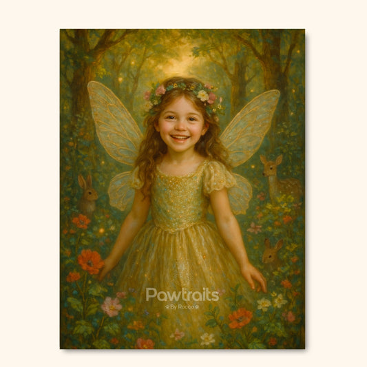 Fairy Portrait Canvas Art